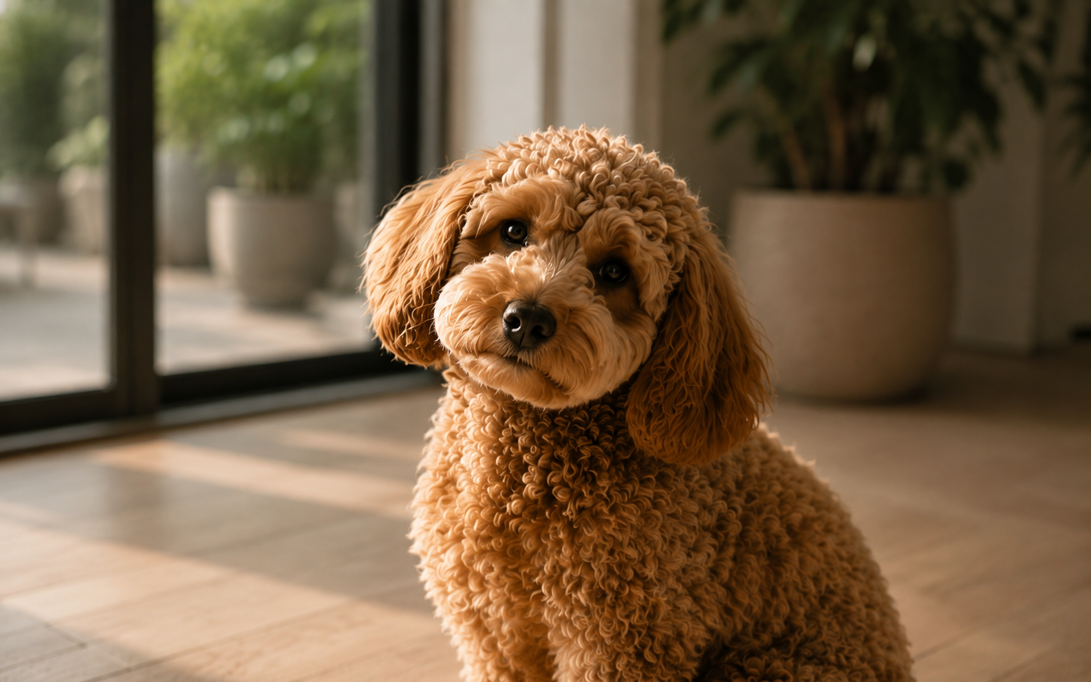 A happy dog companion